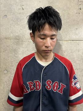 ヘアーデザイン アルエ(HAIR×design ARUE) 【RIKI】ショートバング