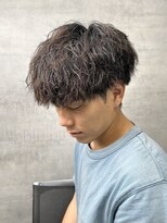 ネクスト 静岡店(NEXT)&nbsp;MEN'S HAIR カルマパーマ ダークアッシュ ニュアンスパーマ