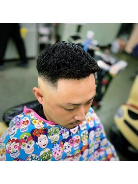 バーバーショップイシカワ(BARBER SHOP イシカワ) 濡れパンスキンフェードメンテナンス