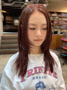 ノラ ヘアーサロン(NORA HAIR SALON) 【akane】韓国顔周りカットレイヤーカットハッシュカット