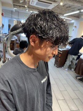 テトラ バイ ネオリーブ 横浜西口店(tetra by neolive) 横浜★マッシュパーマのツイストスパイラルパーマ
