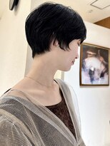 ヤイエ 青山店(yiye)&nbsp;マッシュショート丸みショートボブくびれショート黒髪ショート