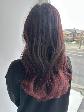 ヘアーアート リオン バイニューヨークニューヨーク(hair art Le Riow byNYNY) 巻き髪にはオススメのグラデーションカラー♪