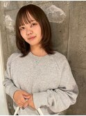 レイヤーカット ブラウンカラー 吉祥寺 