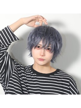 ガルテ(GARTE) バイオレットシルバーメンズマッシュ