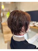 大人ショートパーマ