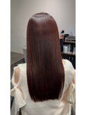マッシュウルフボブヘア前髪レイヤーボブ着物ブリーチなしカラー