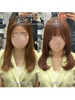 ソヨン 本厚木店(SOYON)&nbsp;小顔レイヤー/髪質改善/本厚木/前髪カット/20代/30代/40代