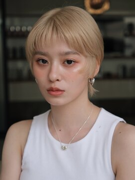 ピークアブー 原宿ハラカド(PEEK-A-BOO) ブロンドショート/ショートウルフ/ピクシーショート/ブロンド