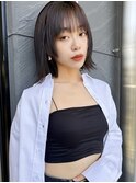 【MINX】くびれヘア＋くすみベージュハイライトカラー_表参道