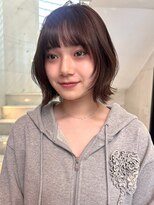 サイン 渋谷(SIGN)&nbsp;20代/タッセルボブ/レイヤーボブ/ハッシュボブ/透明感カラー