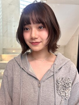 サイン 渋谷(SIGN) 20代/タッセルボブ/レイヤーボブ/ハッシュボブ/透明感カラー