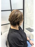 白髪ぼかし/脱白髪染め/脱白髪染めハイライト/透明感
