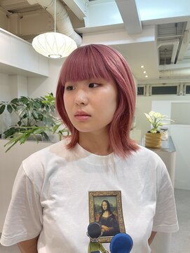 ミーム 原宿 表参道(meme) ダブルカラー/ハイトーンカラー/ケアブリーチ/インナーカラー