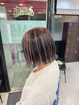 アイズ 本厚木(AIZU)&nbsp;アンブレラカラー　ホワイトピンクベージュ