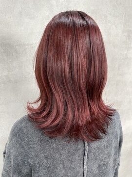 ルノン(LUNON) 黒髪クラゲヘアーオリーブグレー小顔ココアベージュ