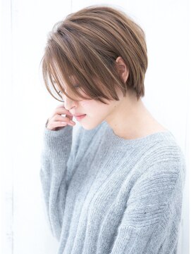 セイドット オモテサンドウ(Say. omotesando) Say.くびれショート丸みショートヘーゼルグレージュ表参道青山