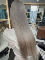 ラピス 渋谷本店(Lapis) ホワイトグレージュ/ミニウルフ/チェリーブラウン/レイヤー