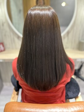 ナル 新宿(nalu) nalu新宿/髪質改善/縮毛矯正/METEO/透明感/インナーカラー/新宿