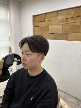 アジールヘア 所沢プロペ通り店(agir hair) フェザーショートニュアンスパーマ所沢学割U24