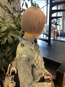 ラヴィズム 長岡店(LUVISM) 韓国/顔周りレイヤー/ダブルカラー/ベージュ/前髪新潟長岡宮関◆