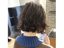 ローマー(ROAMER omotesando)の雰囲気(柔らかな動きが出るナチュラルボブパーマ)