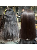 エノア 表参道(ENORE) 乾かすだけでまとまる楽チンストレートは弱酸性縮毛矯正