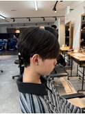 ダウンパーマ/センターパート/ニュアンスパーマ/韓国/橋本修杜