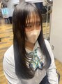 サンカリ SANKARI 船木店 顔まわりレイヤースタイル