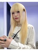 ブロンド/抜きっぱなし/ハイトーン/ブリーチ
