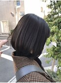 レイヤーカット　ボブ　 顔周りレイヤー 透明感 20代30代40代