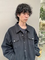 ヘアー アイス カンナ(HAIR ICI Canna)&nbsp;無造作パーマ くせ毛風パーマ メンズパーマ / 井上