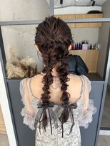エトワ 中央店(etoi)&nbsp;大分あみおろしヘアアレンジロングヘアセット