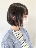 フォーク FOLK 【FOLK】透明感ナチュラルベージュ☆似合わせ外ハネミディアム♪