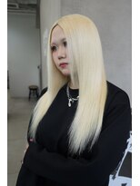 オフホワイト 大阪店(Off-White)&nbsp;色落ちしない抜きっぱなしブロンド