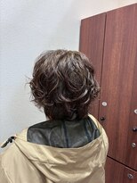 アクセ 簡単スタイリング髪質改善カラーフェイスレイヤーこなれミディ