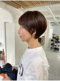 【似合わせ＋小顔ショート】骨格補正/高松/髪質改善