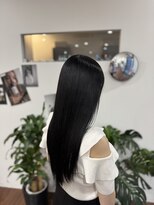 アロハナ 津店(ALOHANA) ブルーブラック/暗髪透明感/地毛風/艶髪/韓国/ブリーチなし
