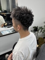 エミタス 柳通り(Emitas.)&nbsp;ツイストパーマ×ホワイトメッシュ