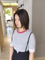 エコール(EcorE)&nbsp;パツっとボブと顔周りレイヤー