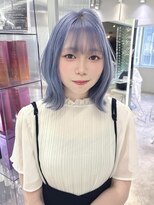 ジェム(GEM)&nbsp;【暖音】ハイトーンボブで透明感最高Bluecolor