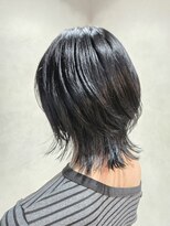 エンクス(enx) ダークパープル/ナチュラルショート/夏のヘアアレンジ鶴ヶ峰AW81