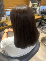 ヘアリゾート粋 トゥジュ 池袋東口店(tujuh) 艶髪/ダークブラウン/髪質改善