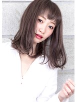 ヘアサロン ガリカ 表参道(hair salon Gallica)&nbsp;『 グレージュ 』×『 クセ毛風 』外国人風 オン眉 ワンカール☆
