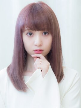 ウィルゴ(VIRGO) 【VIRGO】ブラントカットで作る綺麗な小顔ミディアム