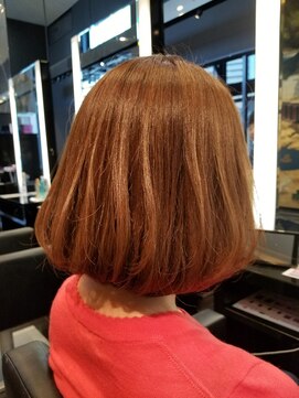 フルショウ 梅田(FURUSHO) 大人可愛い20代30代40代小顔ベージュボブ