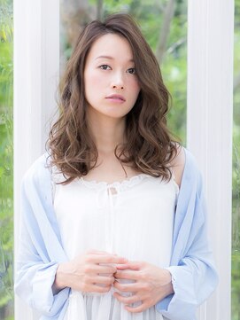 ステア ケース(stair case) 【ステアケース澁澤】透明感◎グレージュ×ヴェールウェーブ