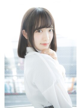 サロンドミルク 原宿(salon de MiLK) 【salon de MiLK 原宿】ツヤ感イルミナアッシュベージュ