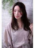 グラデーションカラーアシンメトリー似合わせカット伸ばしかけ