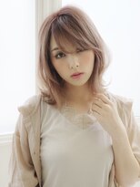 アグ ヘアー ルイ 帯広店(Agu hair louis) 《Agu hair》小顔可愛いひし形ウルフミディ♪